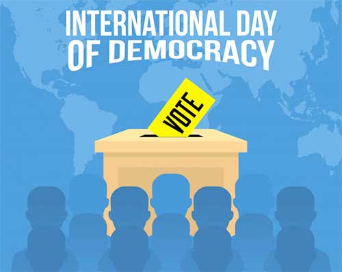 The International Day of Democracy