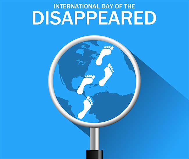 Honoring the International Day of the Disappeared